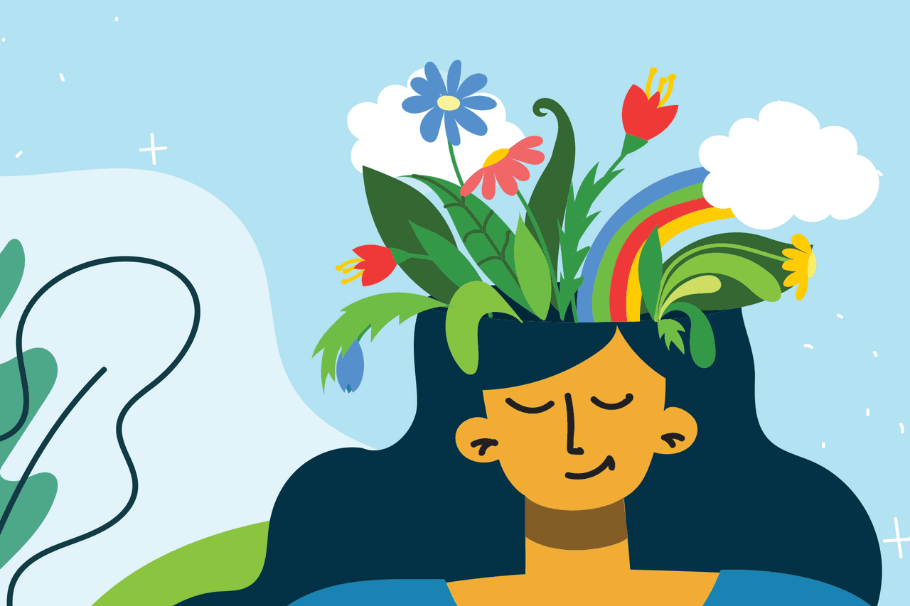 Dashboard showing therapy tools